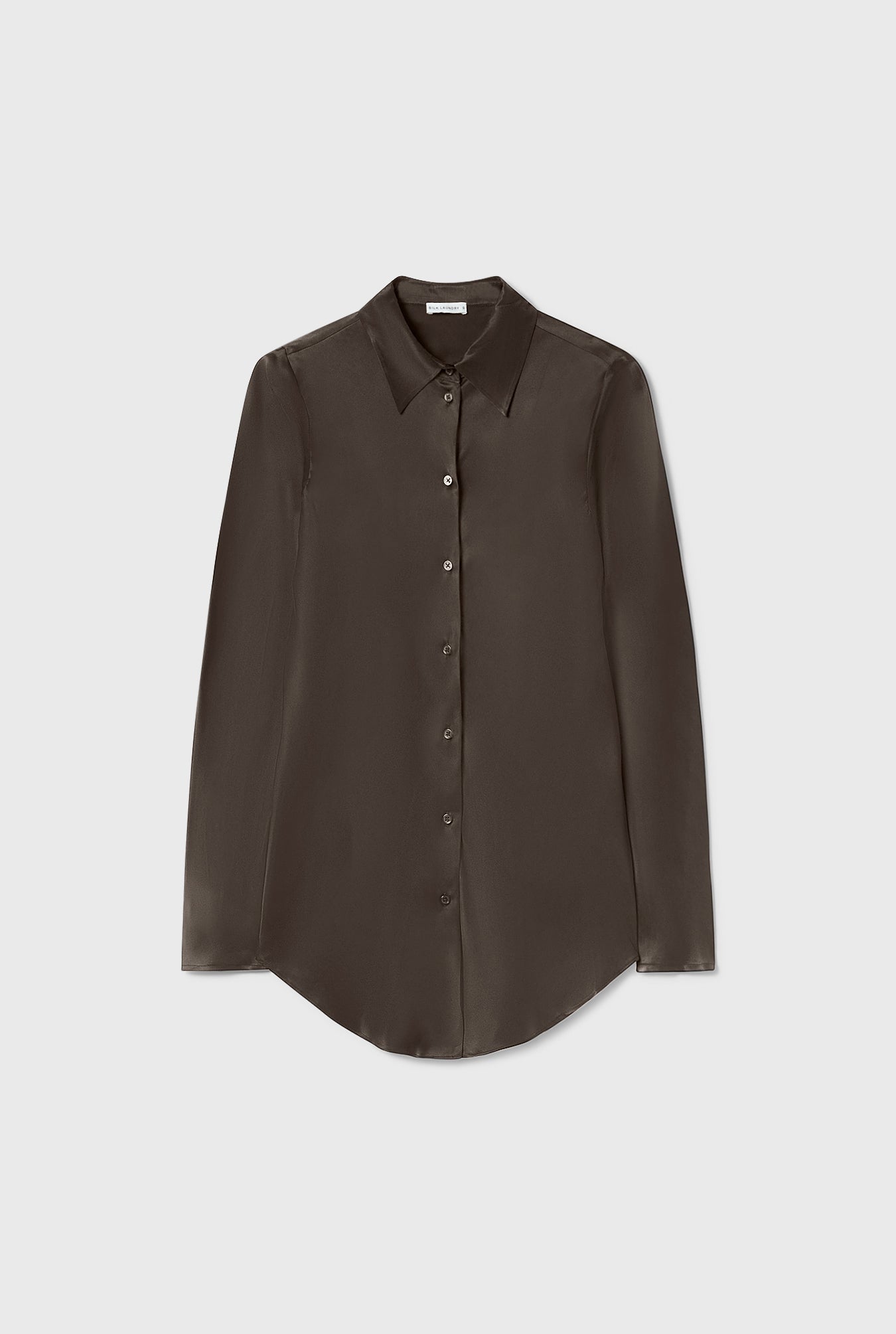 Silk Laundry Bias Cut Shirt (Mantis)