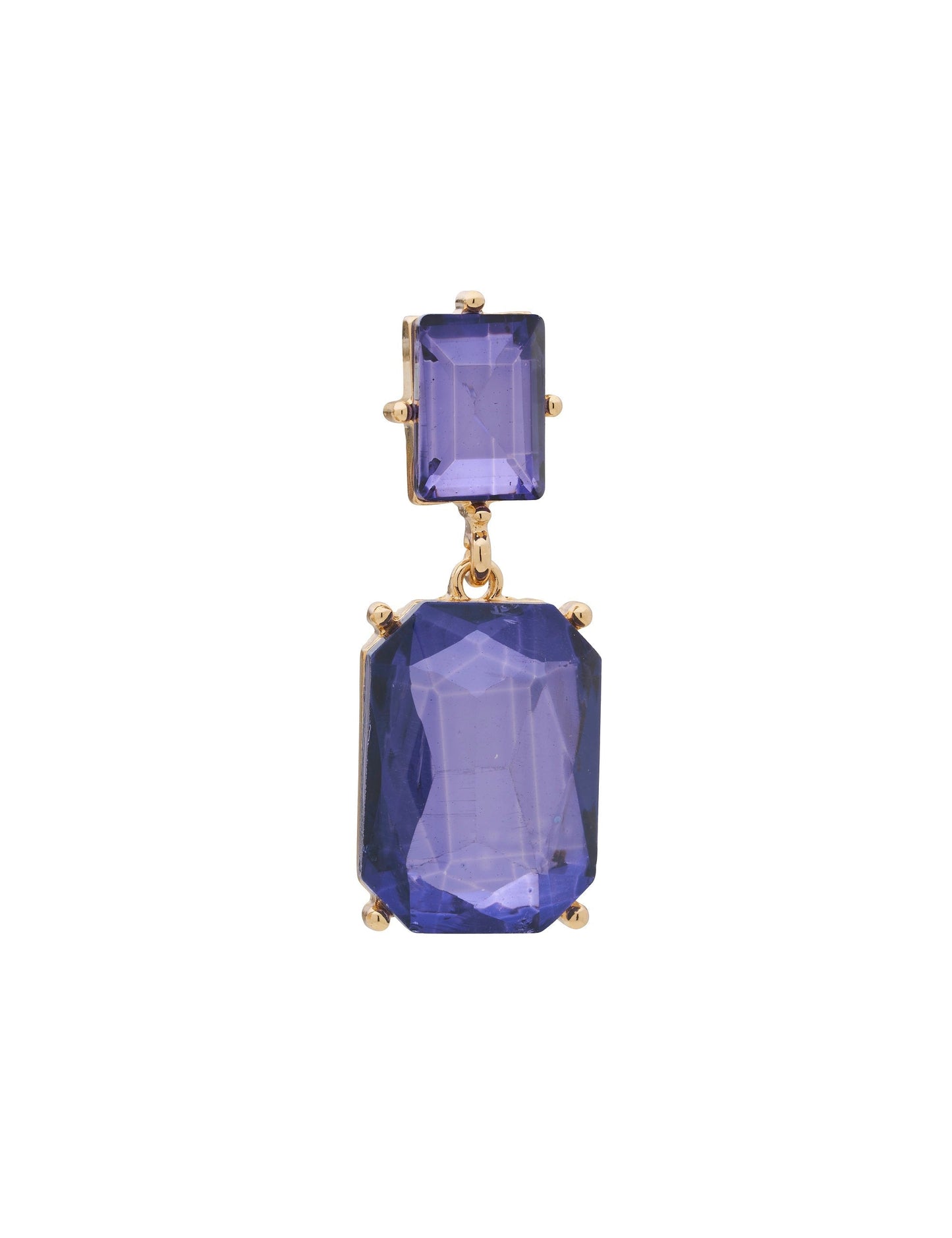 GROUP48 INTERLUDE RECTANGLE DROP EARRING (Print)