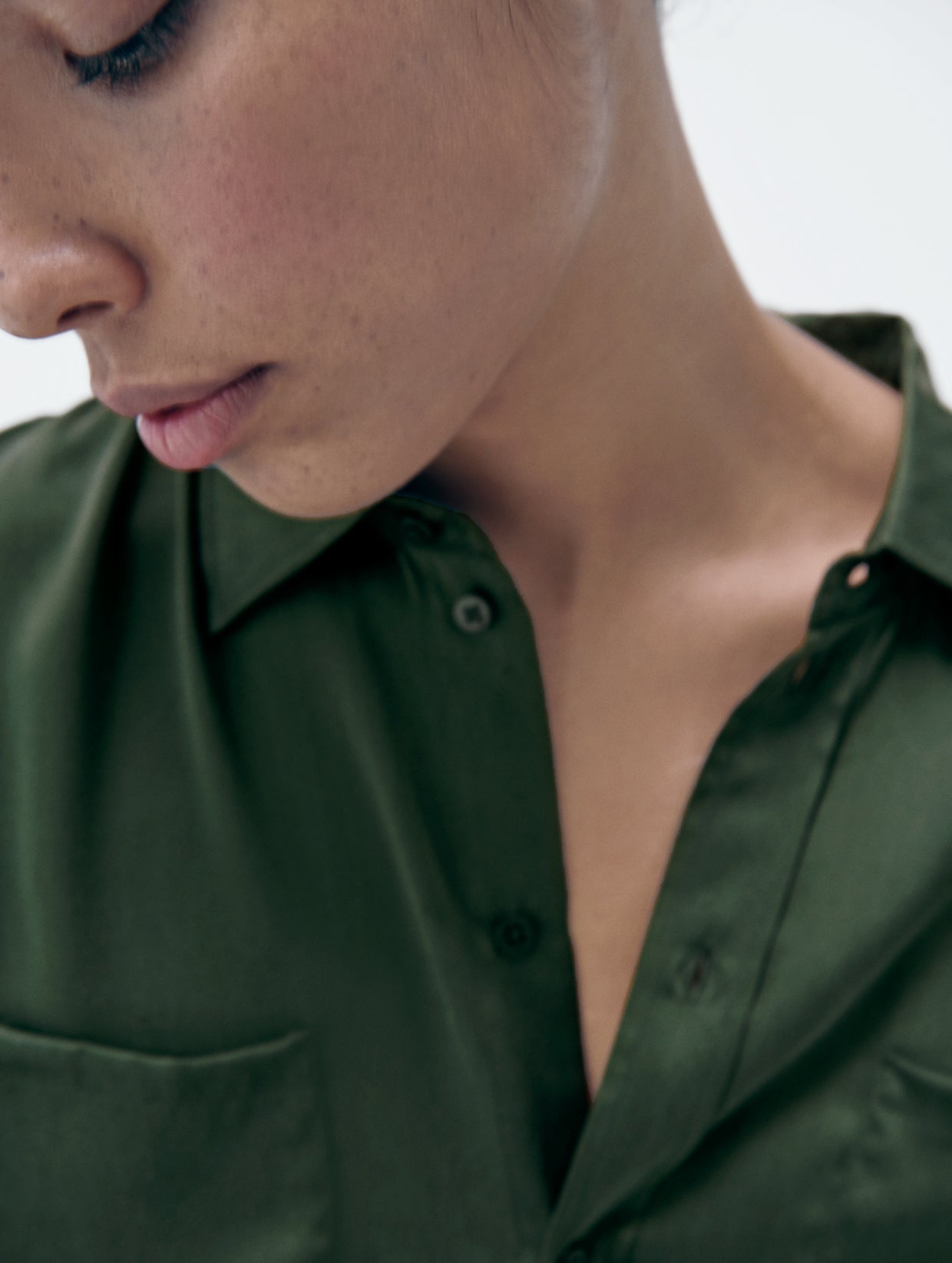 Silk Laundry Short Sleeve Boyfriend Shirt (Cedar)
