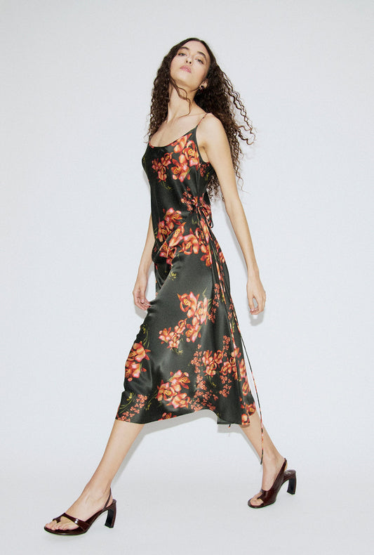 Image of Dresses. Product name - 1996 Dress Dancing Lady in Dancing Lady colour by brand - Silk Laundry