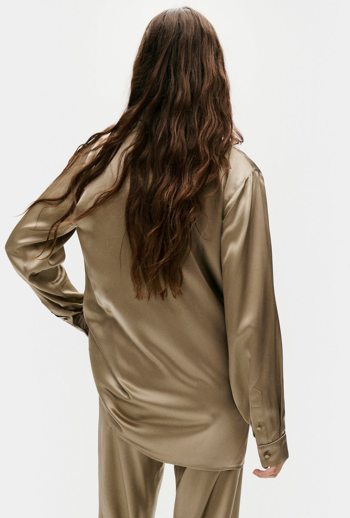 Silk Laundry Relaxed Blazer (Graphite)