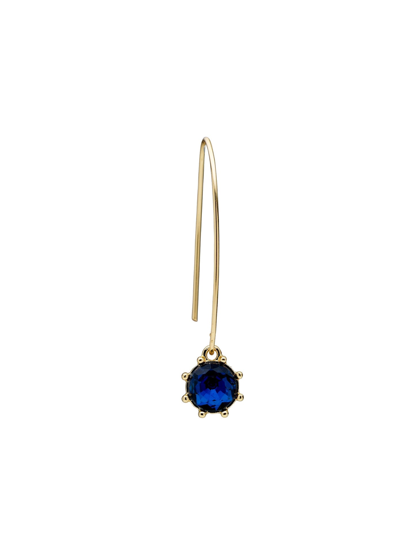 GROUP48 THISTLE FLOWER LONG DROP EARRING (Print)