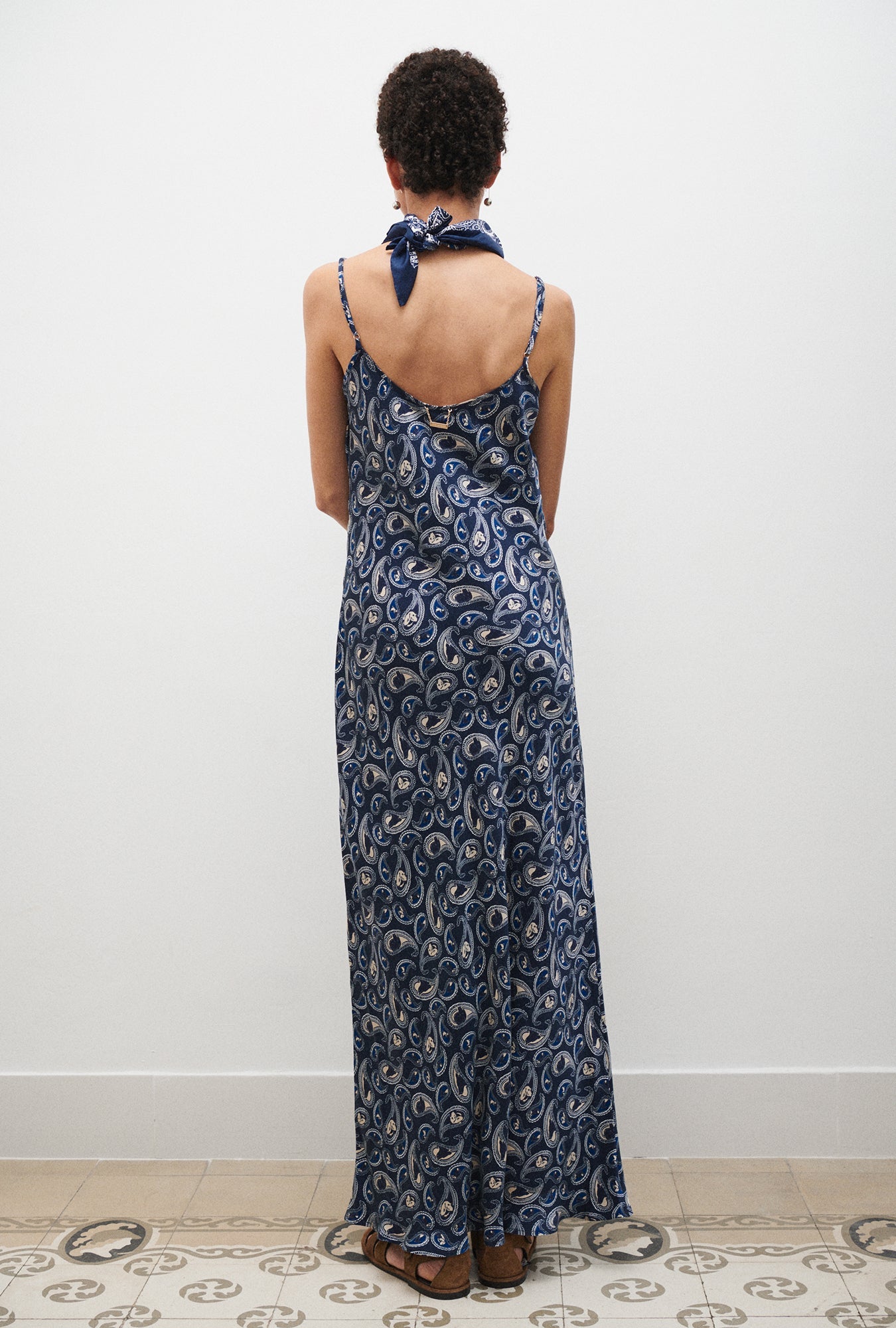 Silk Laundry 1996 Dress (Hounds Paisley)