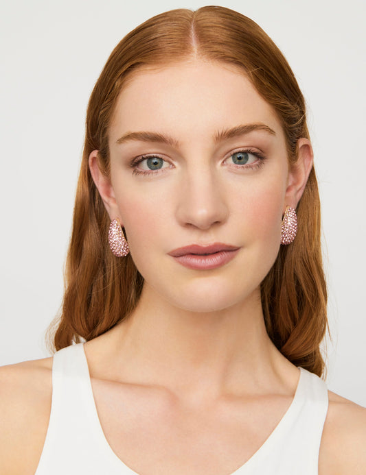 Image of Earrings. Productname: Colette SUPERNOVA DROP EARRING in Pink colour by brand - Colette