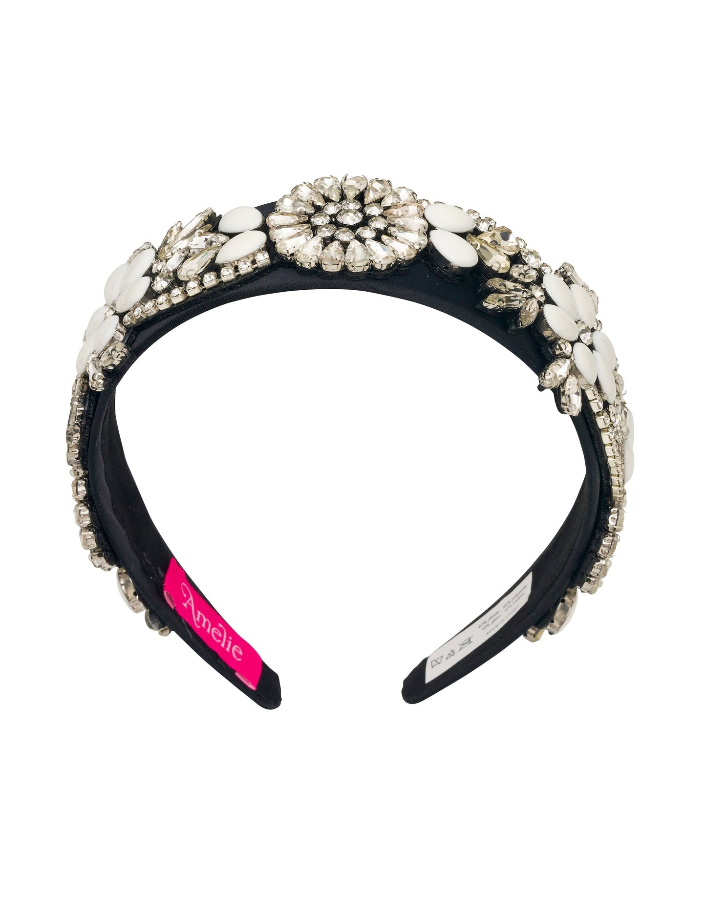 GROUP48 FLORA EMBELLISHED WIDE HEADBAND (Print)