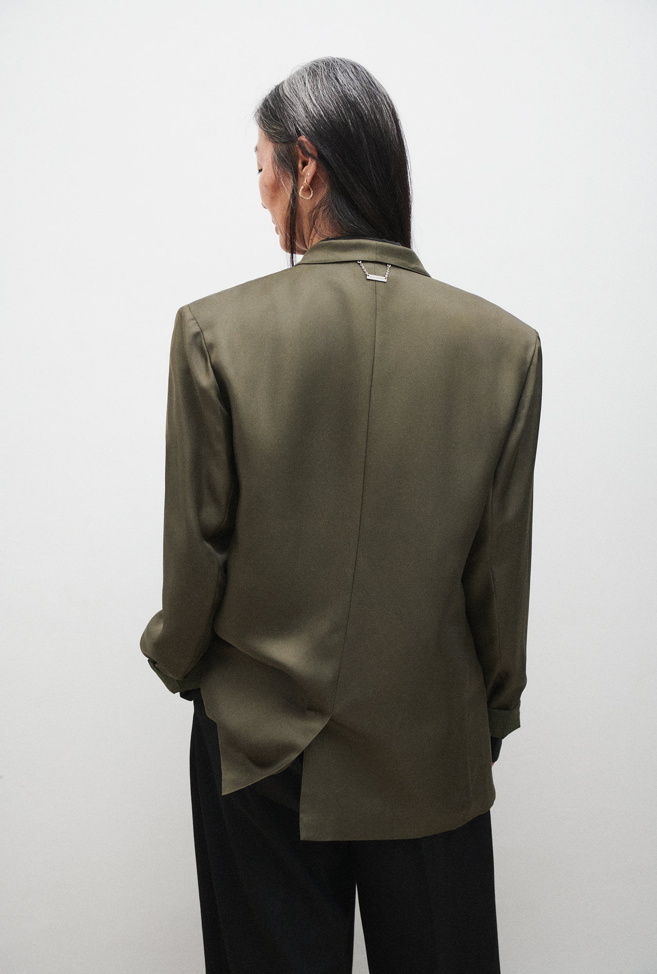 Silk Laundry Twill Miami Blazer (Pine)