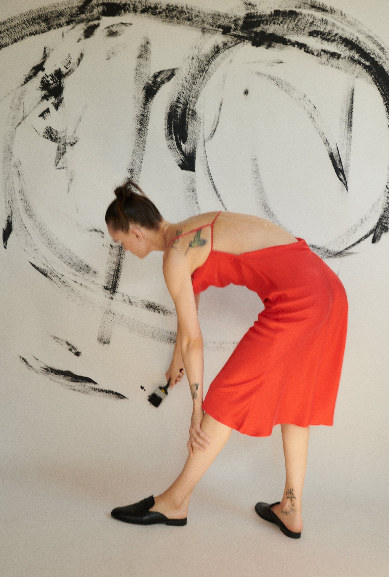 Silk Laundry Carrie Dress (Poppy)