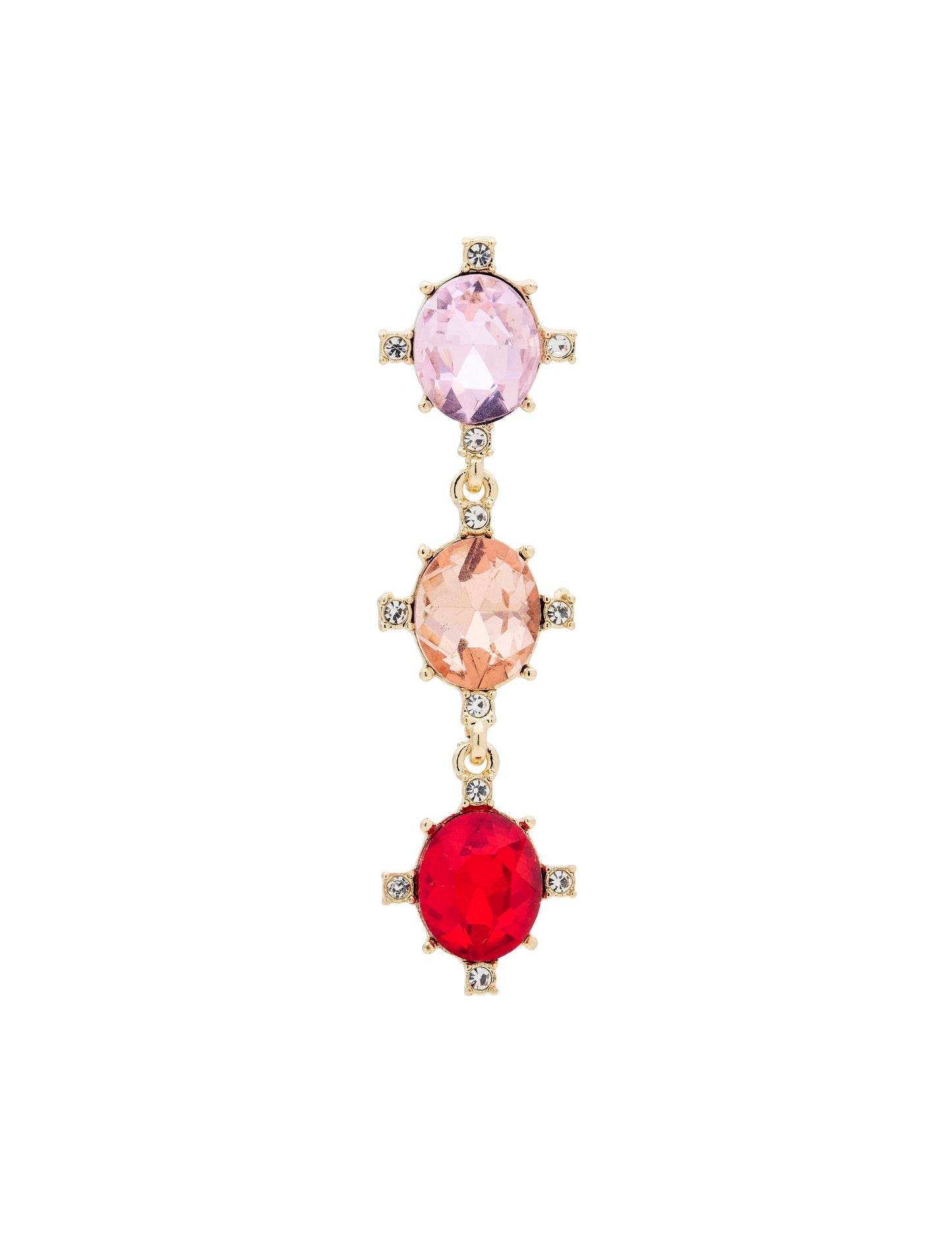 GROUP48 BAROQUE DROP EARRING (Pink)