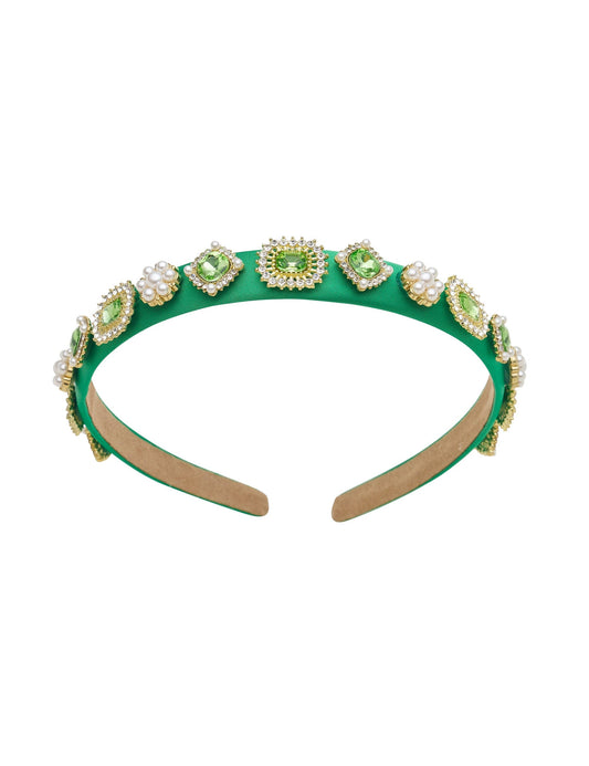 Colette MULTI BEAD NARROW HEADBAND (Print)