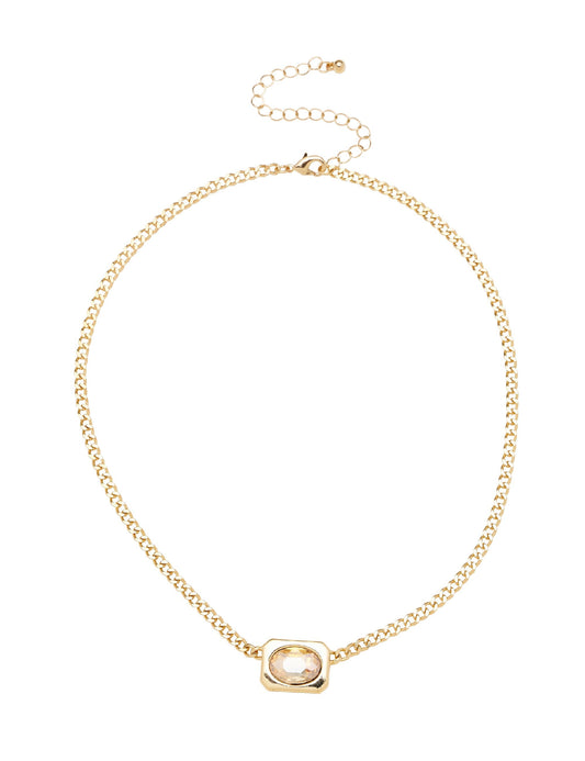 Colette GEO PENDANT NECKLACE (Print)