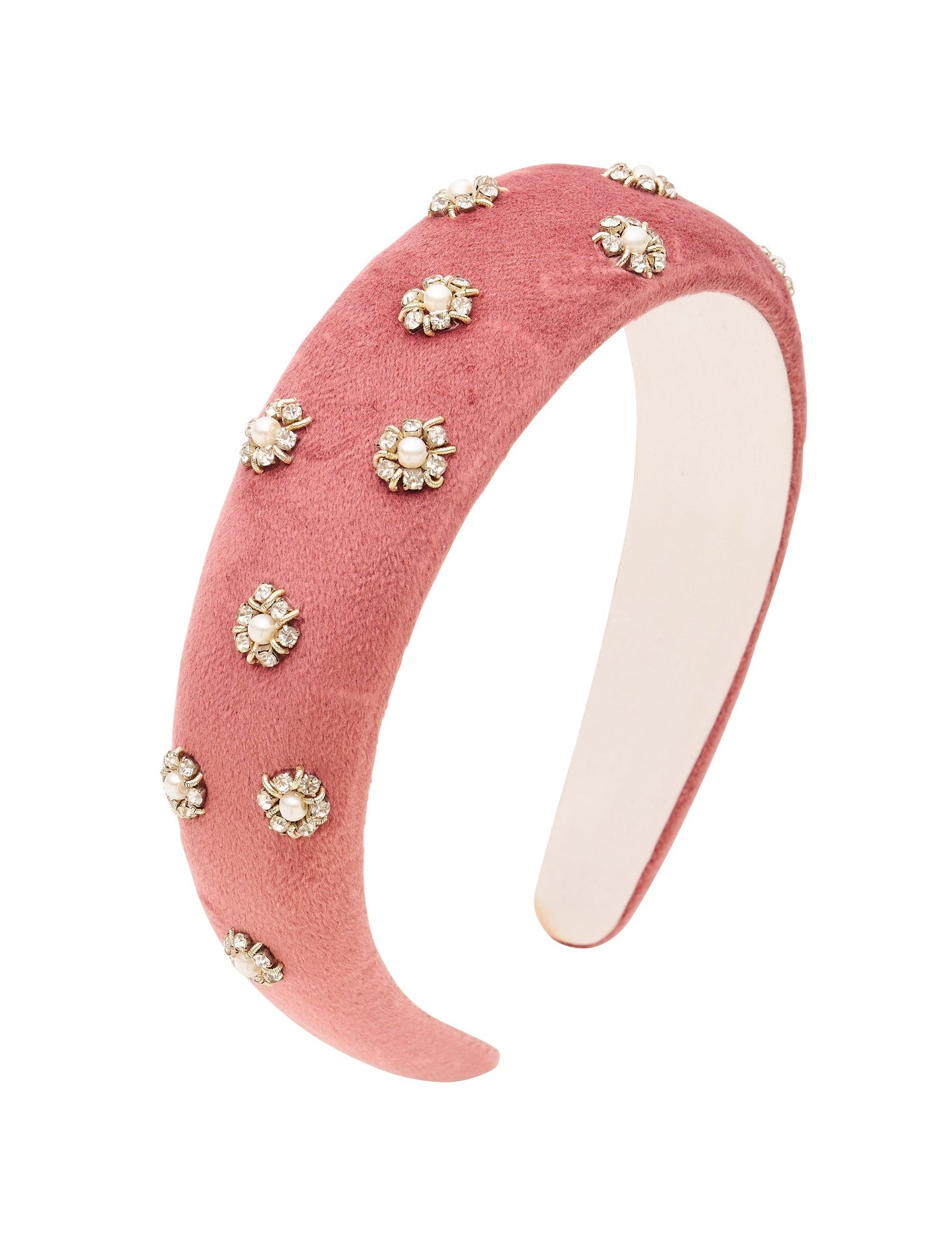 GROUP48 BAROQUE PADDED VELVET HEADBAND (Print)