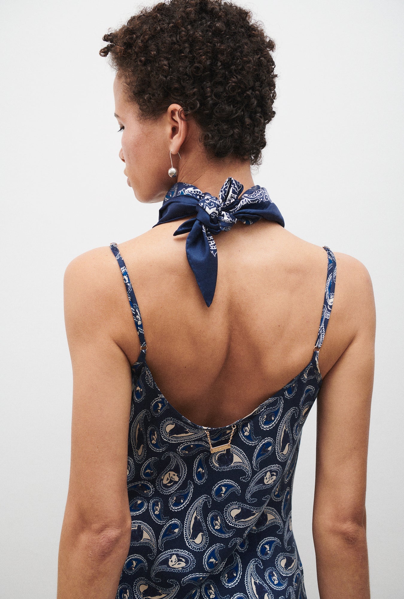 Silk Laundry 1996 Dress (Hounds Paisley)