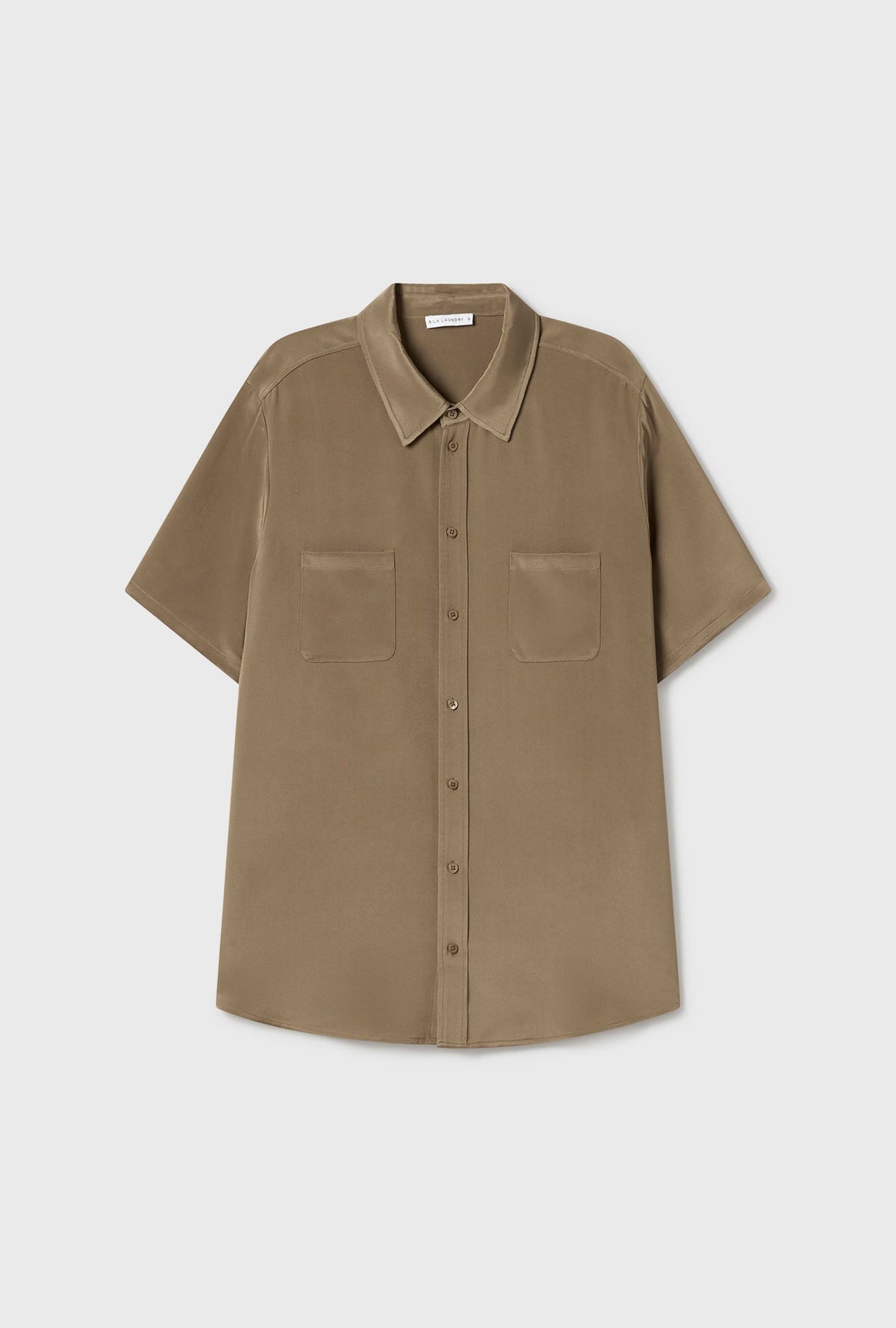 Silk Laundry CDC Short Sleeve Boyfriend Shirt (Cub)