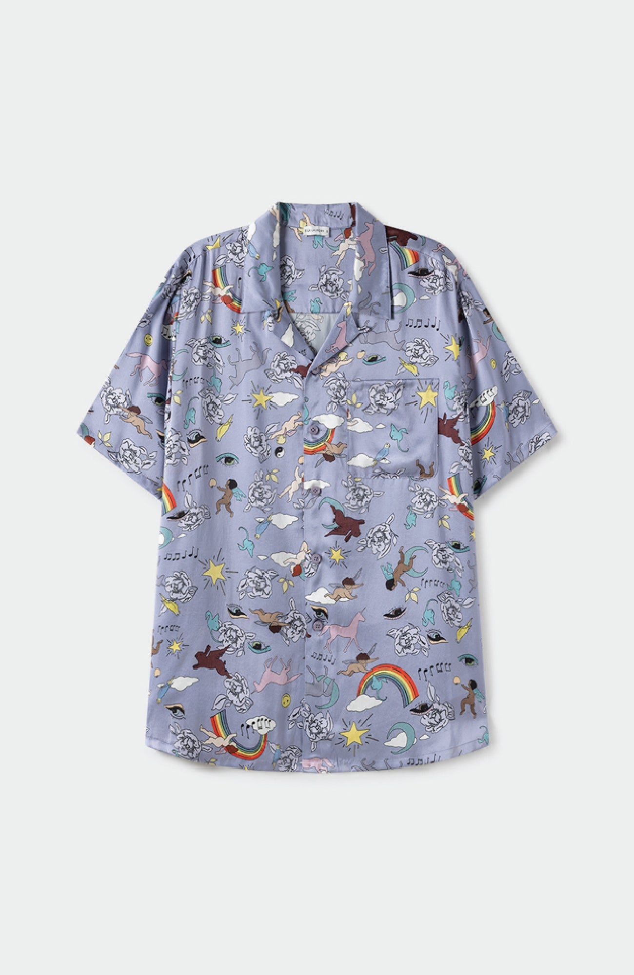 Silk Laundry Camp Shirt (Franca Surreal)