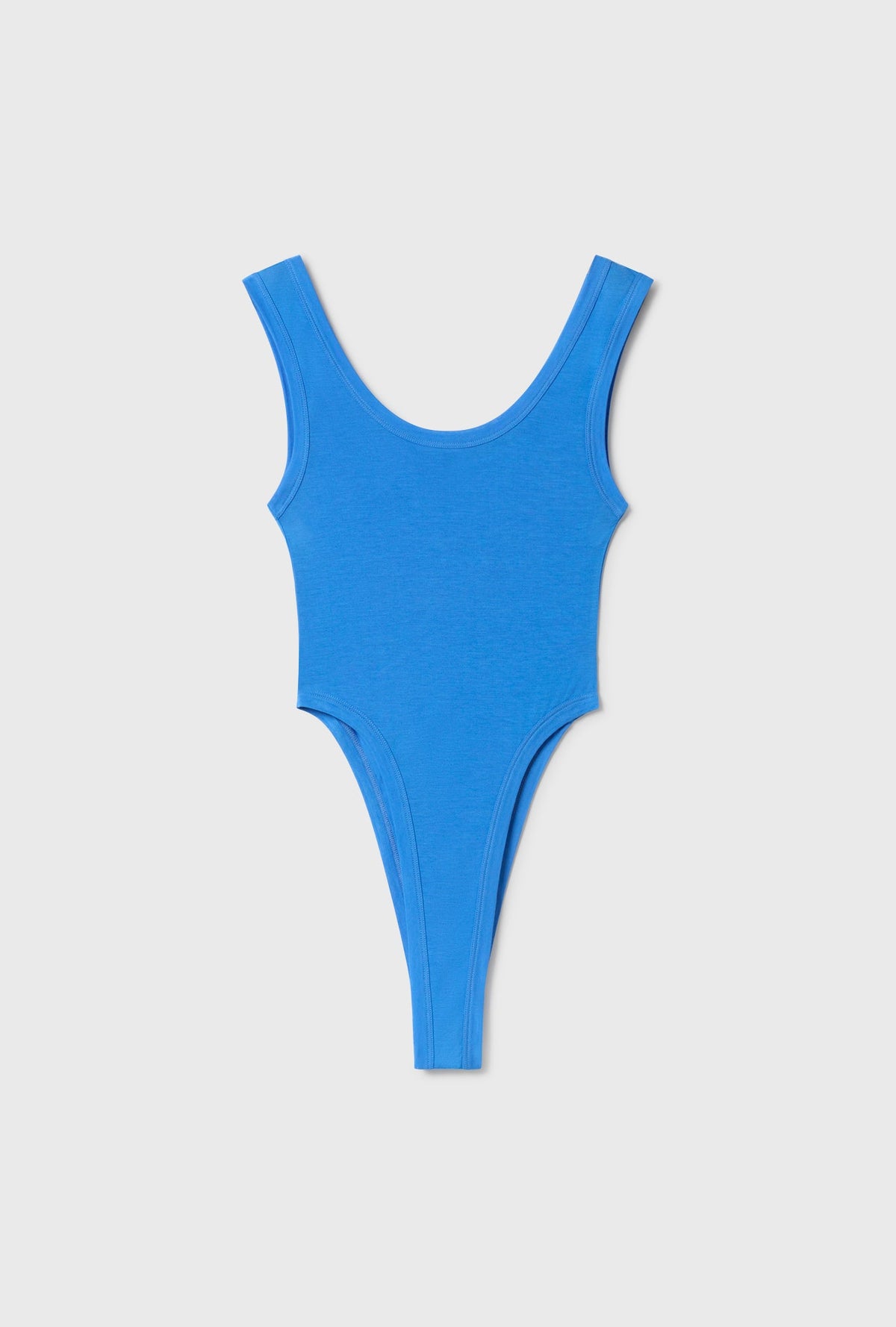 Silk Laundry Cutaway Bodysuit (Wave)