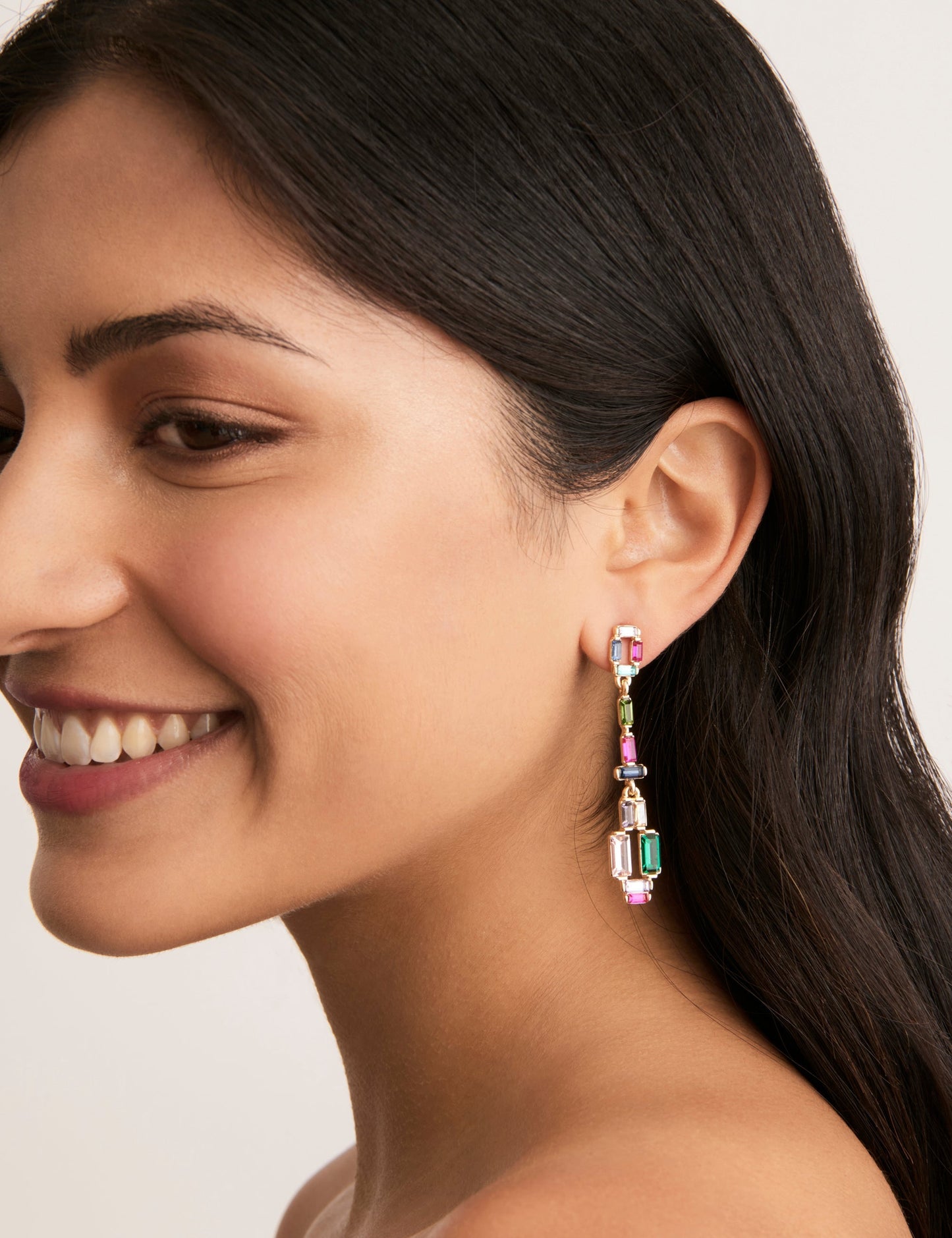 Image of Earrings. Product name - RAINBOW KALIDESCOPE EARRING in Print colour by brand - GROUP48