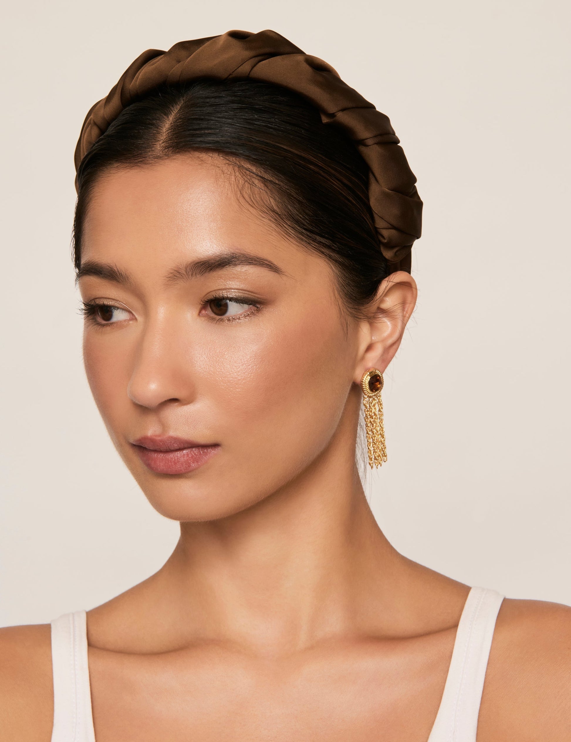 Image of Hair Accessories. Productname: Colette SILK TWIST HEADBAND in Print colour by brand - Colette