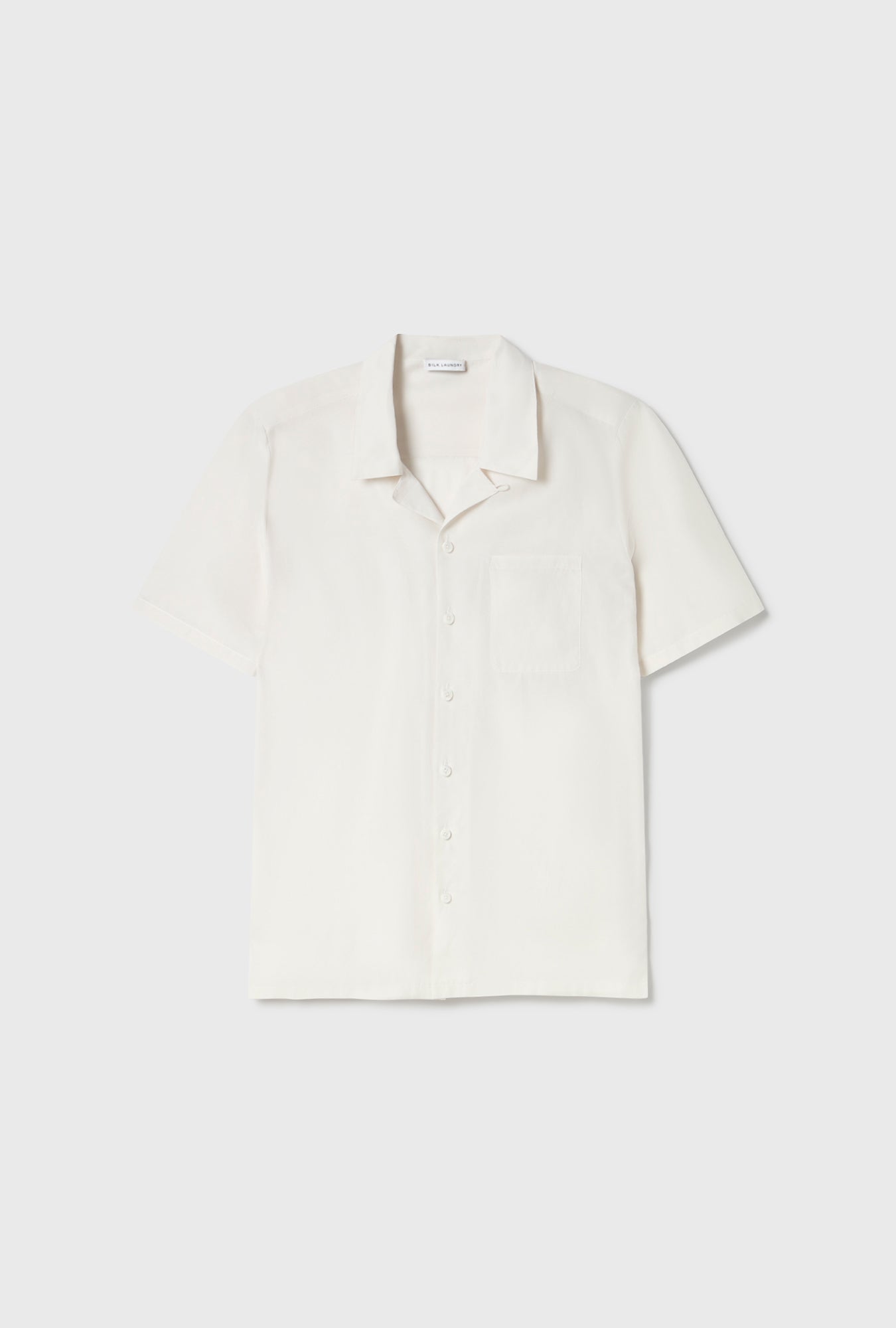 Laundry Cotton Silk Camp Shirt (Dust)