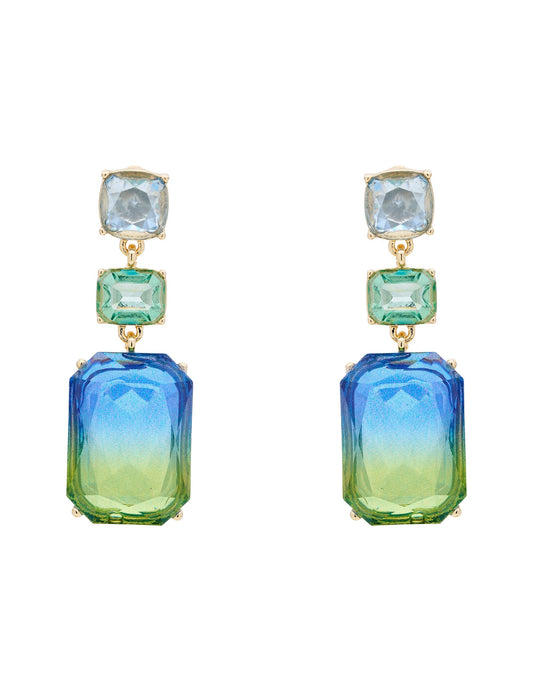 Colette OMBRE DROP EARRING (Print)