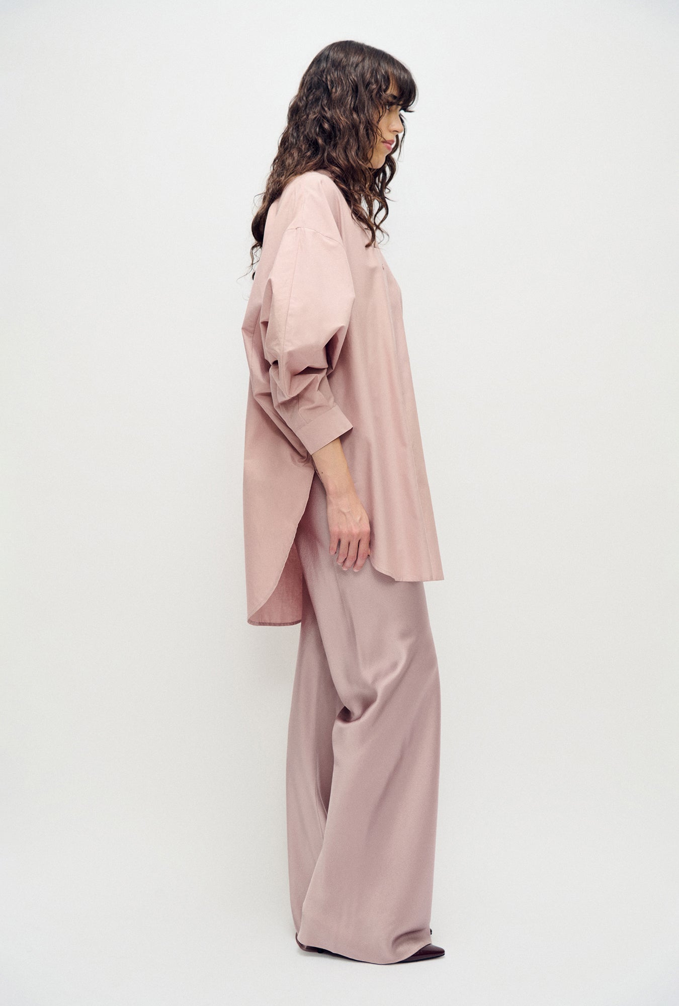Laundry Cotton Silk Round Shirt (Lasso)