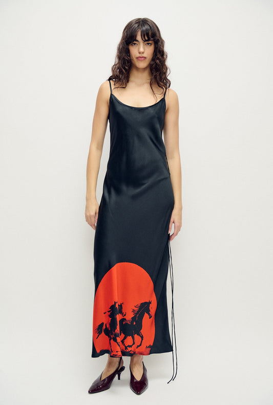 Image of Dresses. Productname: 1996 Dress Year of The Horse in Year Of The Horse colour by brand - Silk Laundry