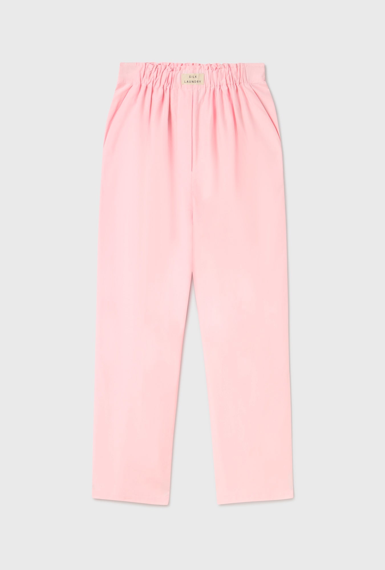 Laundry Cotton Silk Paper Bag Pants (Hydrogen)