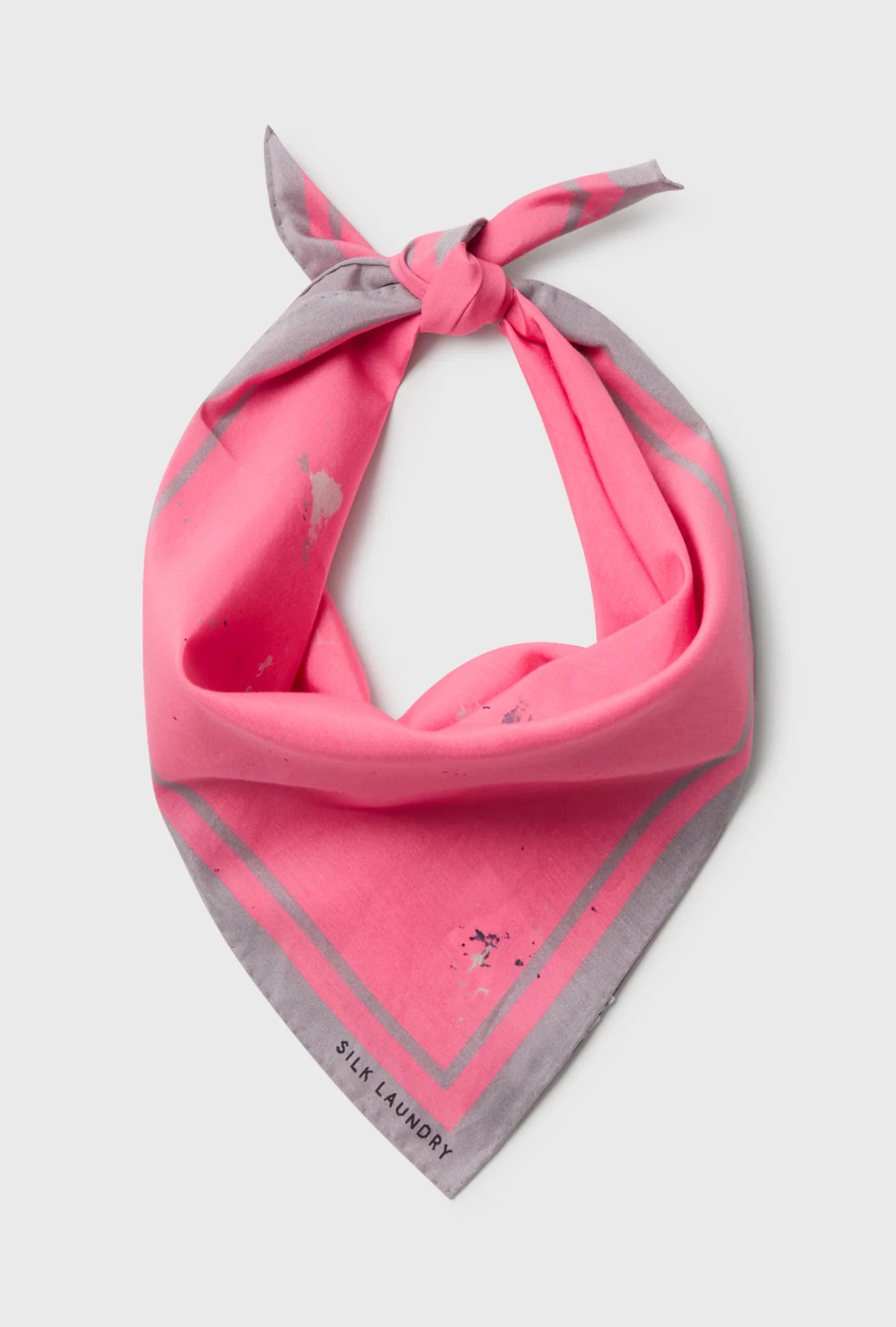 Image of Scarves & Shawls. Product name - Cotton Silk Scarf Hog Wash in Hog Wash colour by brand - Silk Laundry