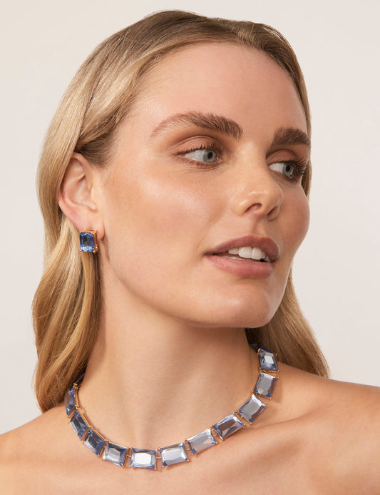 Image of Earrings. Productname: Colette SOLOIST RECTANGLE EARRING in Print colour by brand - Colette