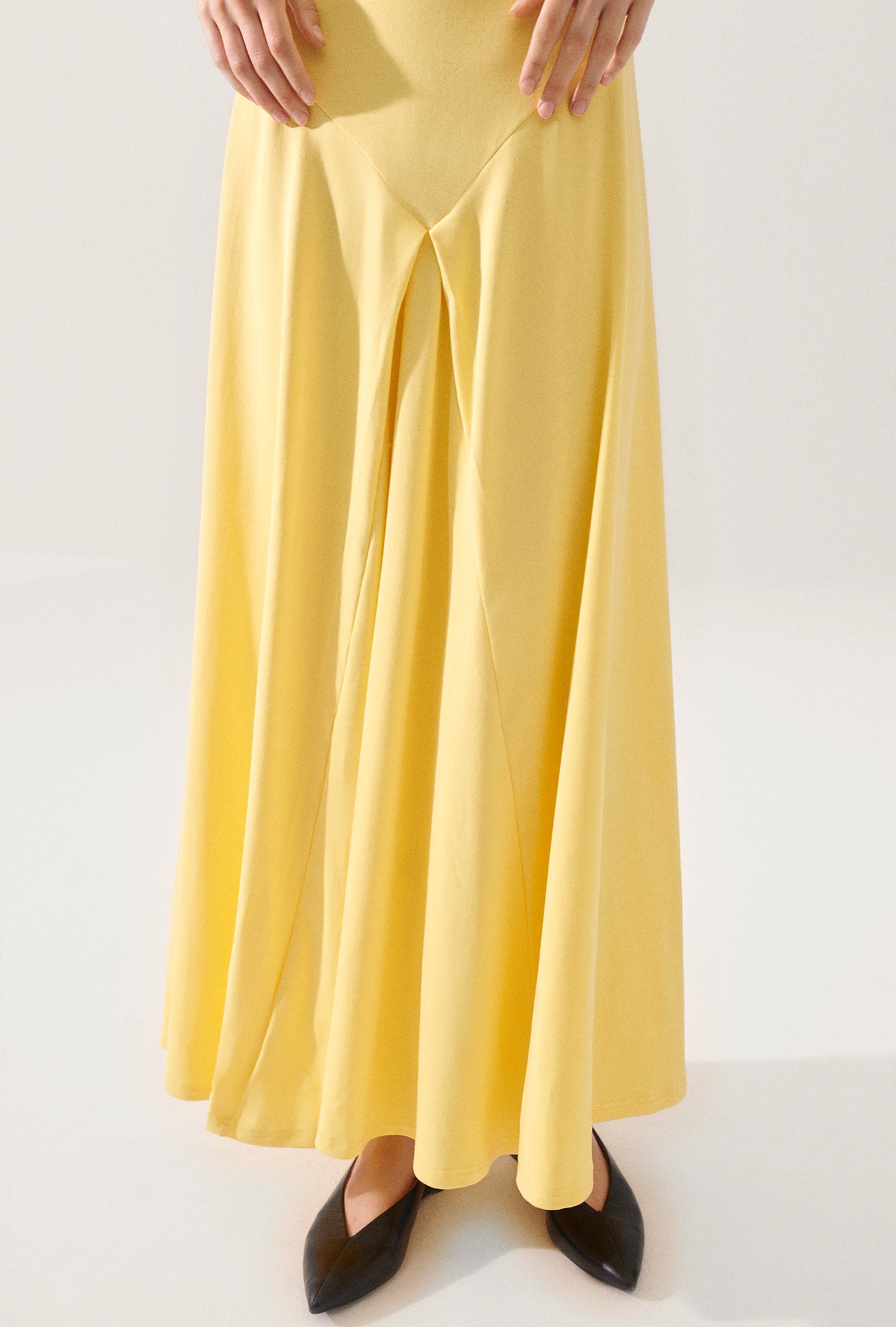 Silk Laundry Crochet Trim Dress (Titanate)