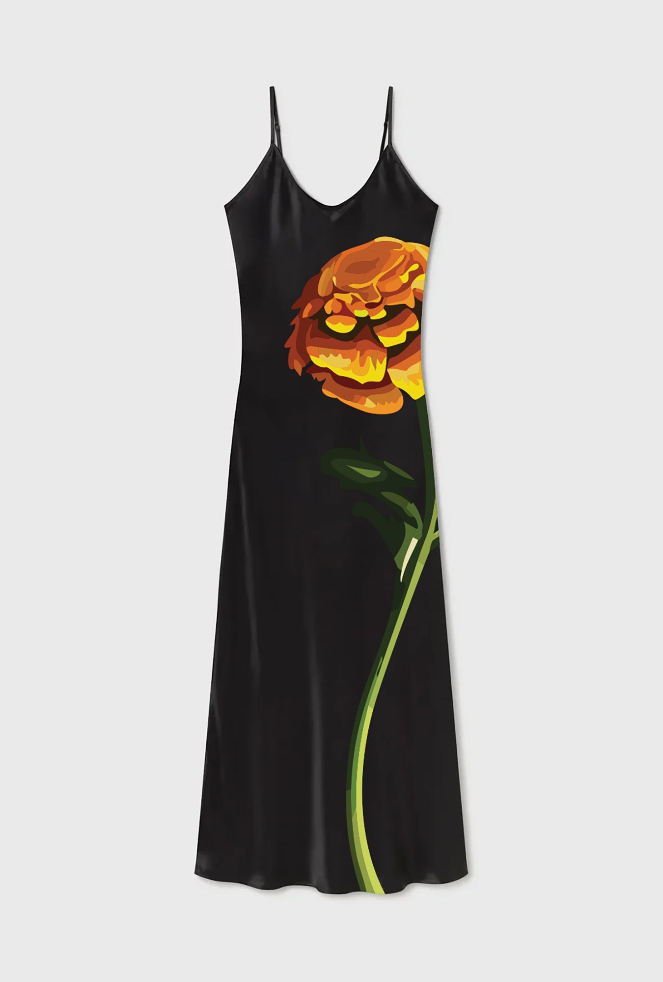 Silk Laundry 1996 Dress (Marigold)
