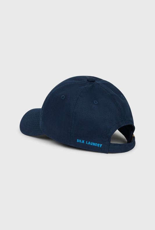 Image of Hats. Productname: Silk Laundry DAD HAT in Math colour by brand - Silk Laundry