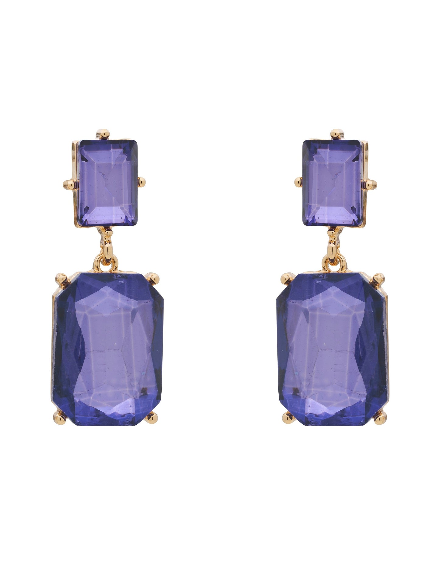 GROUP48 INTERLUDE RECTANGLE DROP EARRING (Print)
