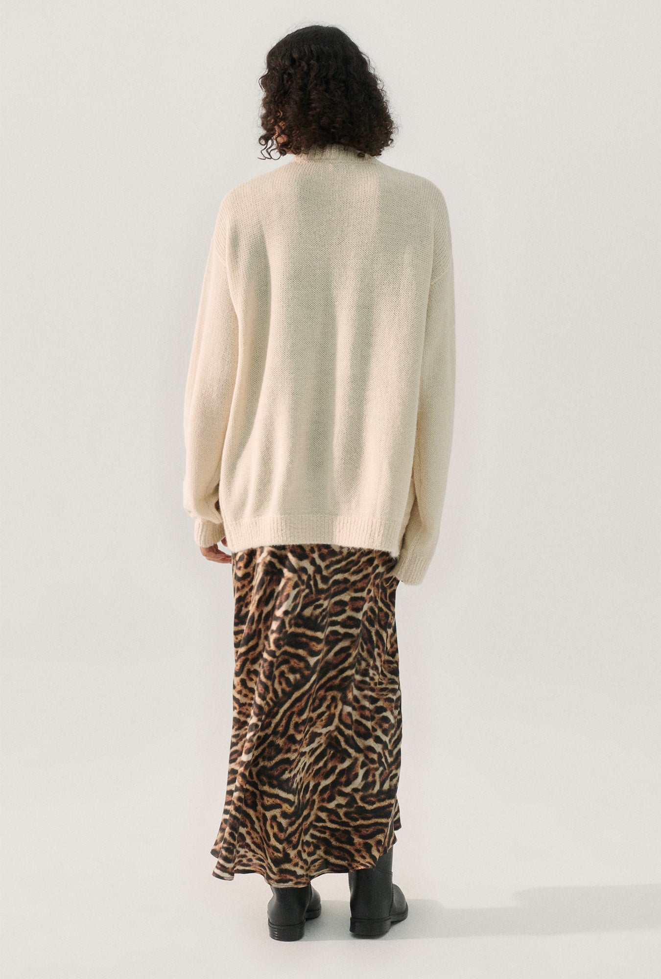 Silk Laundry Knit Crewneck (Natural)