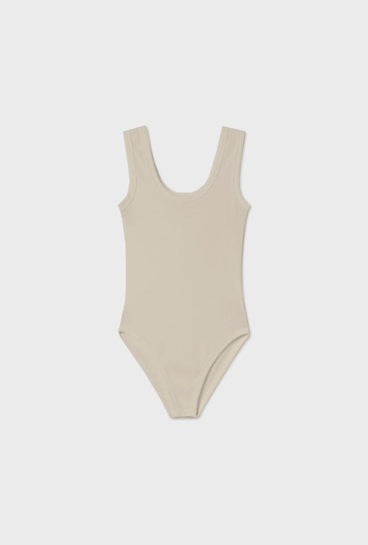 Image of Bodysuits. Product name - Bodysuit Tank Hazelnut in Hazelnut colour by brand - Silk Laundry