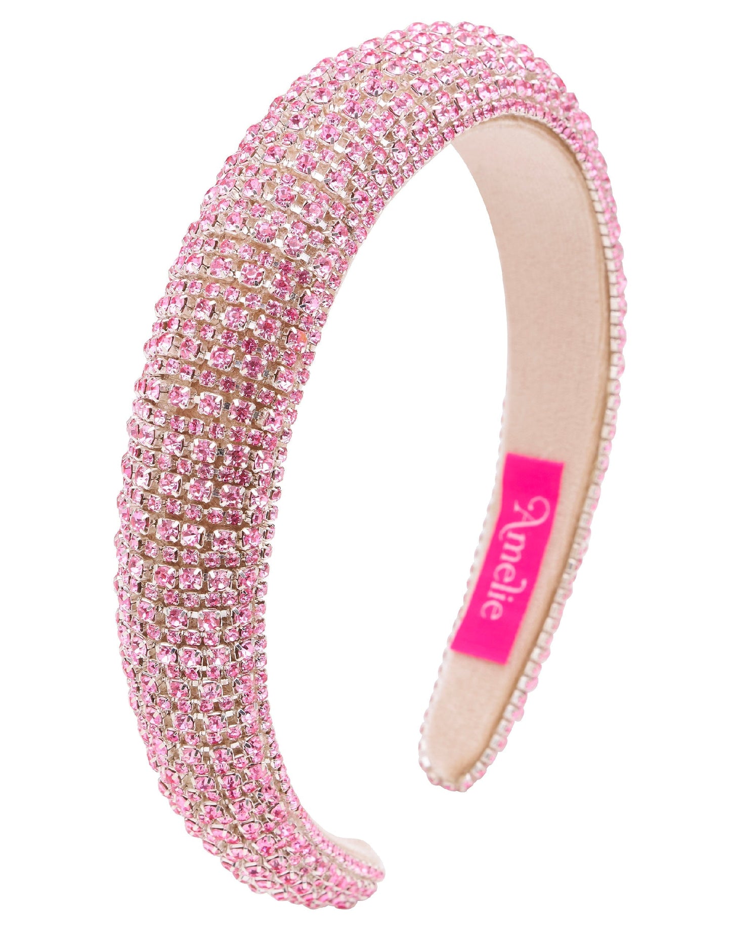 GROUP48 BEJEWELLED PADDED HEADBAND (Print)