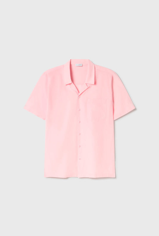 Cotton Silk Camp Shirt (Hydrogen)