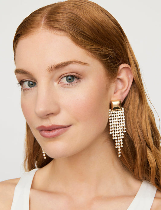 Image of Earrings. Productname: Colette DECO WATERFALL EARRING in Print colour by brand - Colette