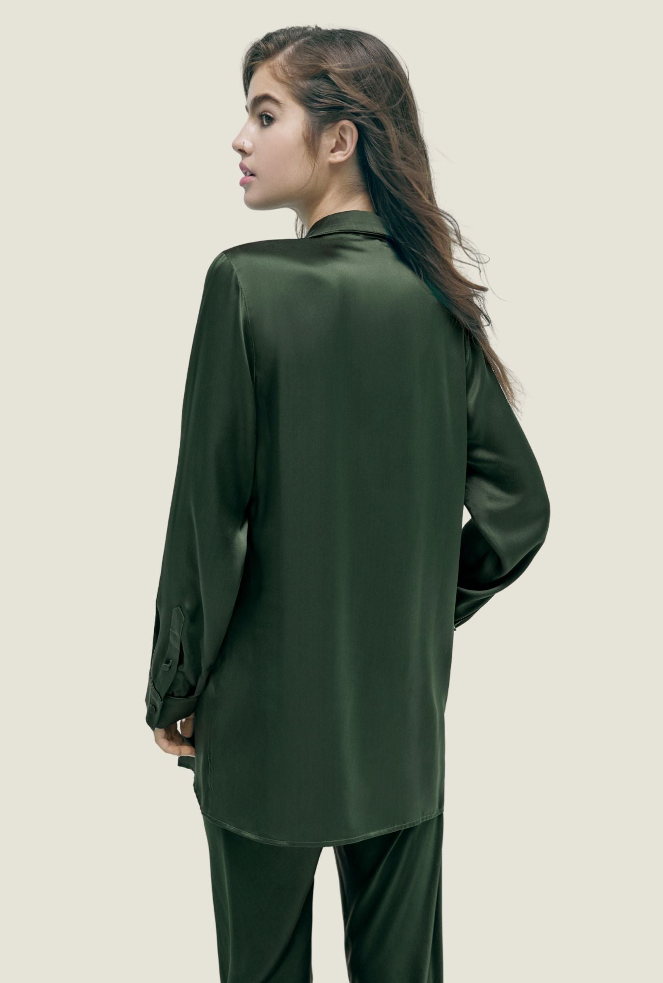 Silk Laundry Relaxed Blazer (Cedar)
