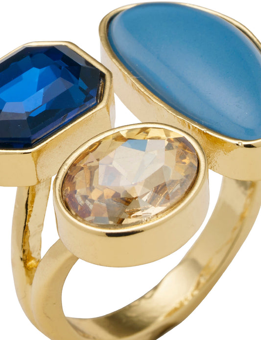 Image of Rings. Productname: Colette ENCORE CLUSTER RING in Print colour by brand - Colette