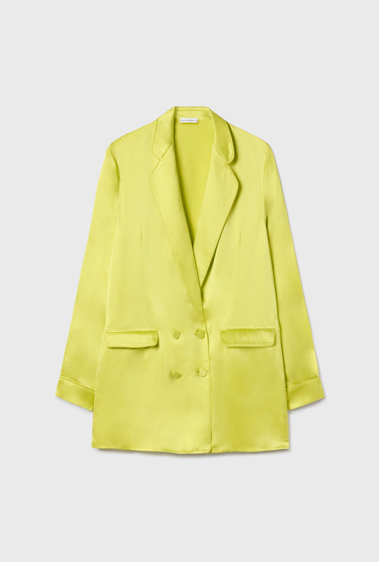Silk Laundry Relaxed Blazer (Absinthe)