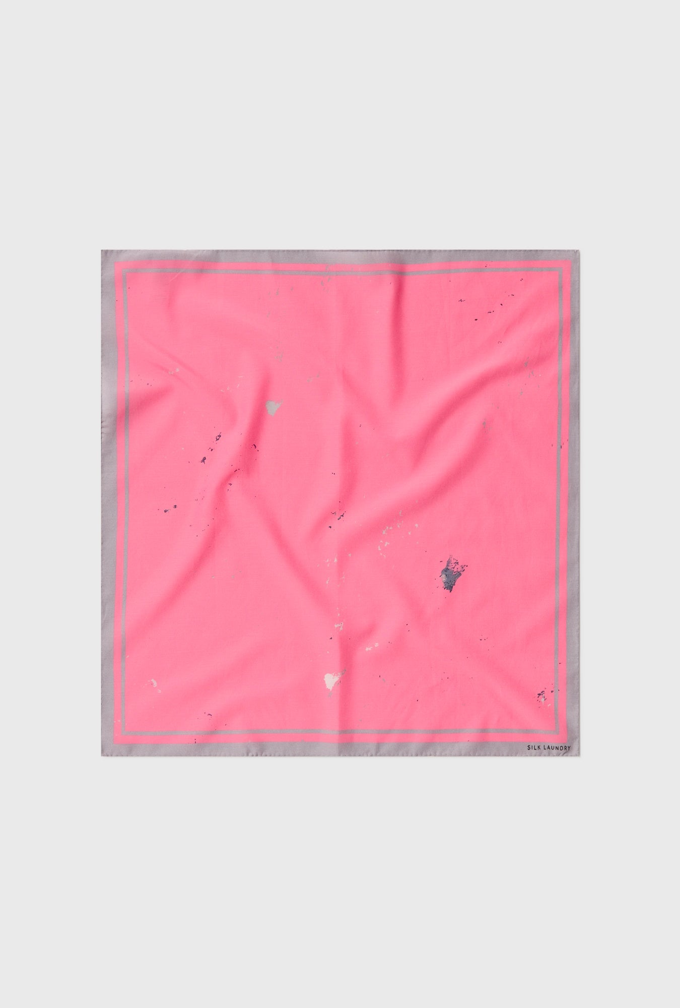 Silk Laundry Twill Scarf (Hog Wash)
