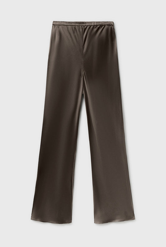 Silk Laundry Bias Cut Pants (Mantis)