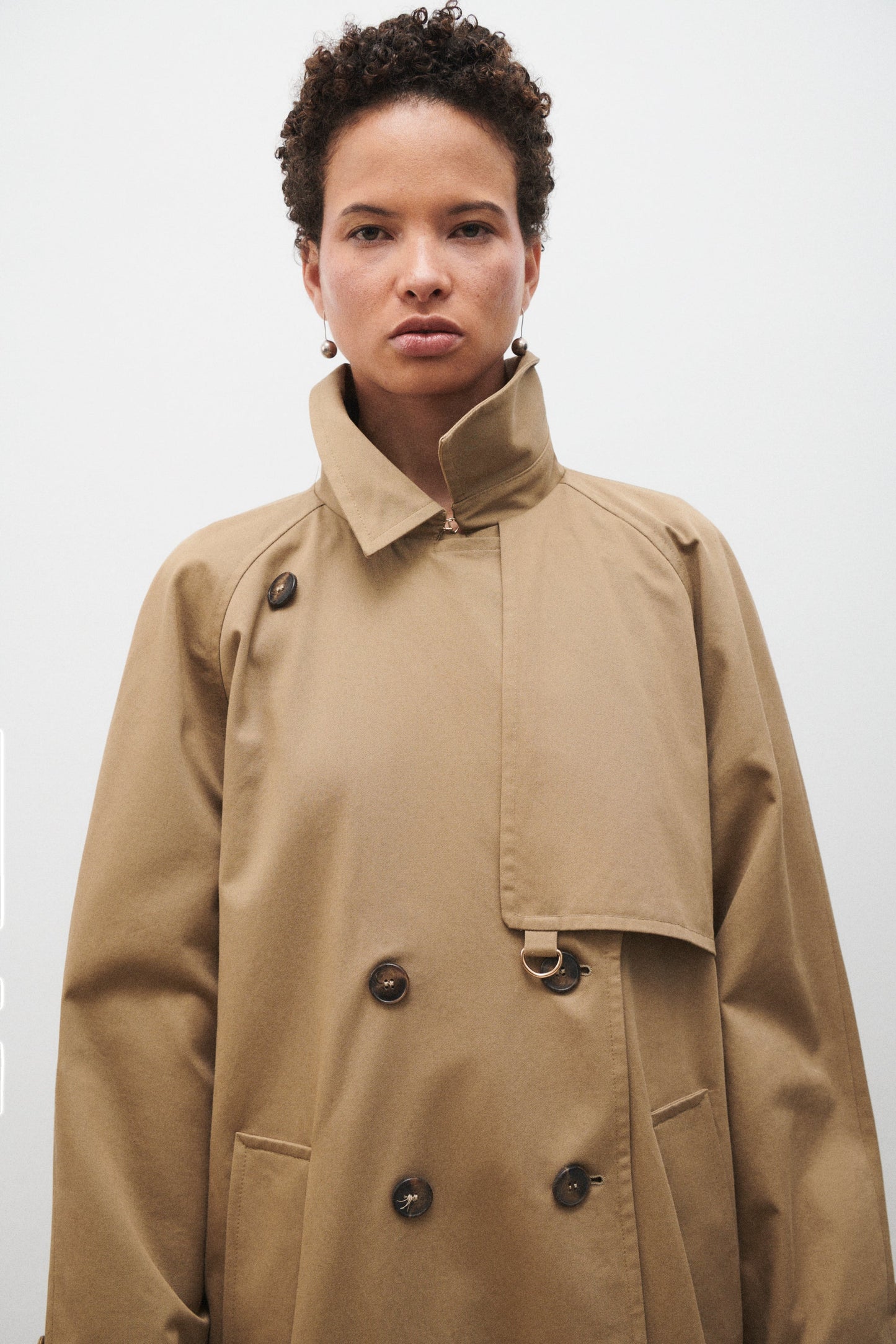 Silk Laundry The Trench (Tan)
