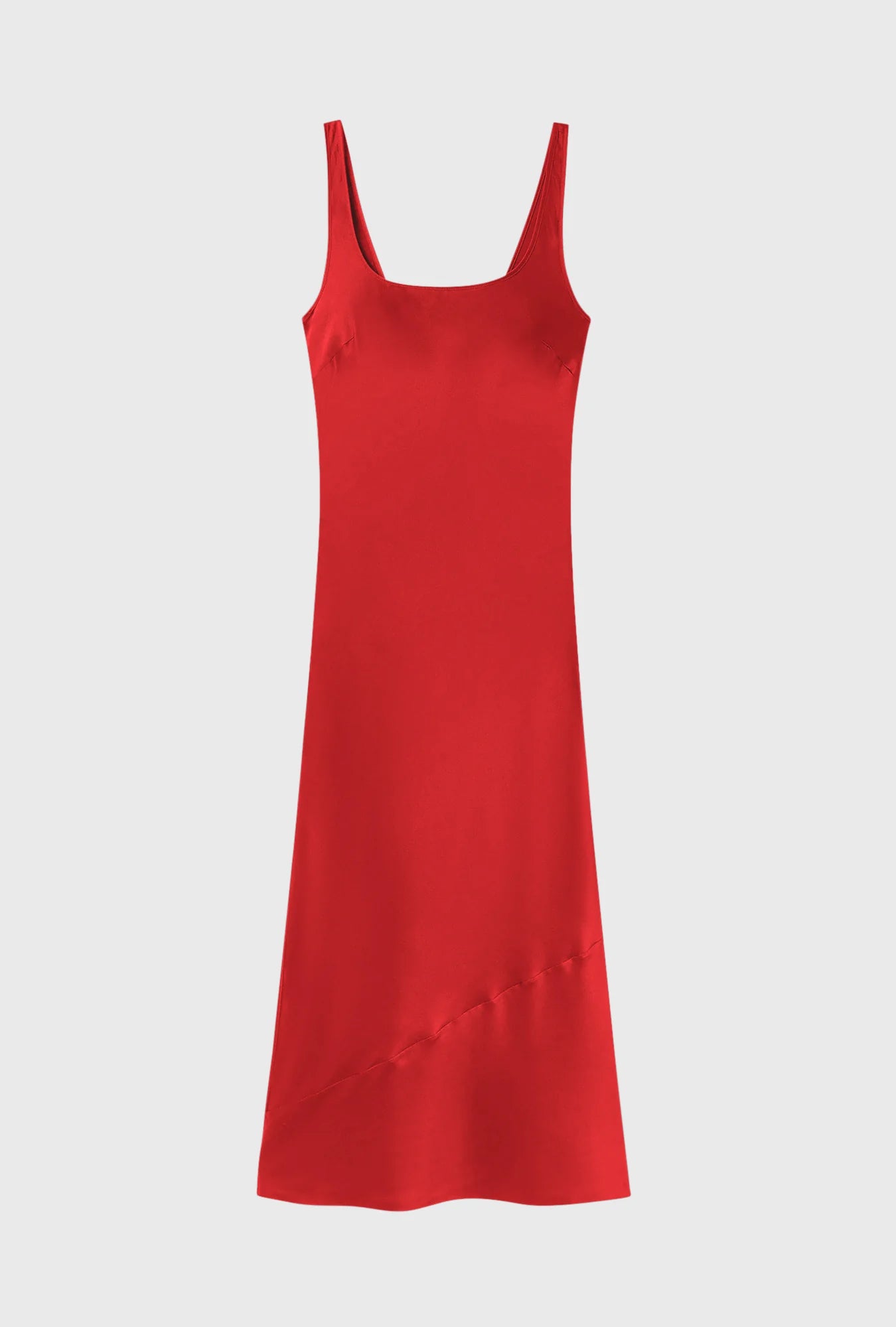 Silk Laundry Square Neck Dress (Carmen)