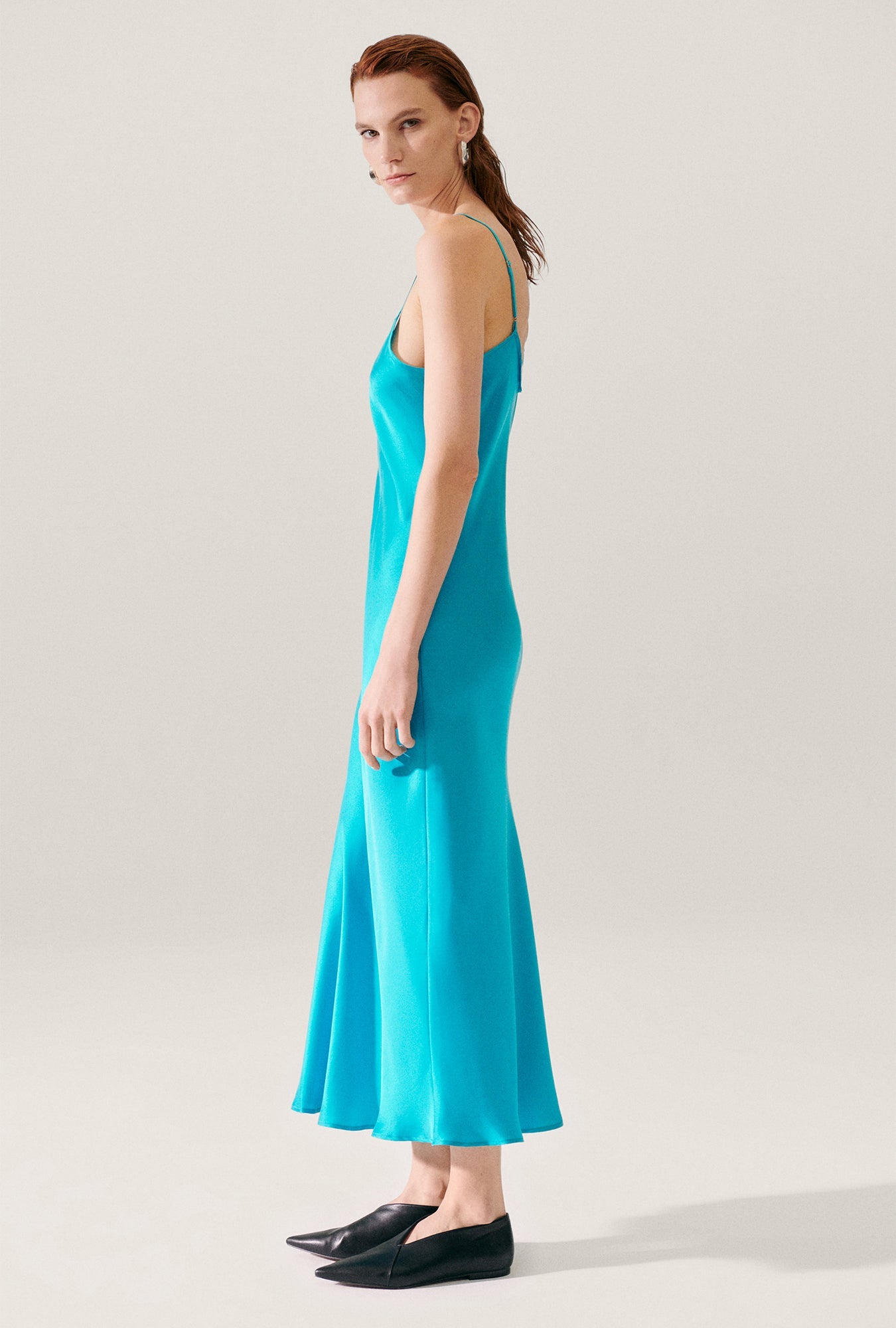 Silk Laundry 90s Slip Dress (Oxygen)
