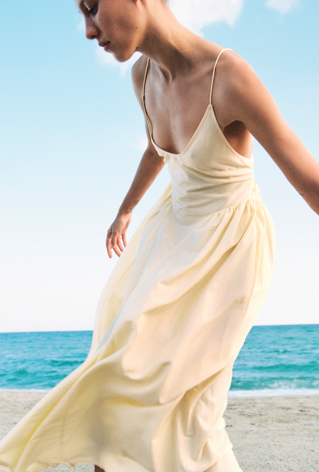 Silk Laundry Dive Dress (Margarita)