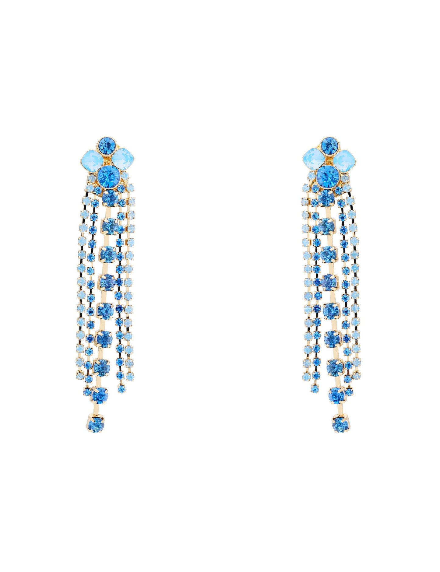 GROUP48 MULTI WATERFALL CLIP EARRINGS (Print)