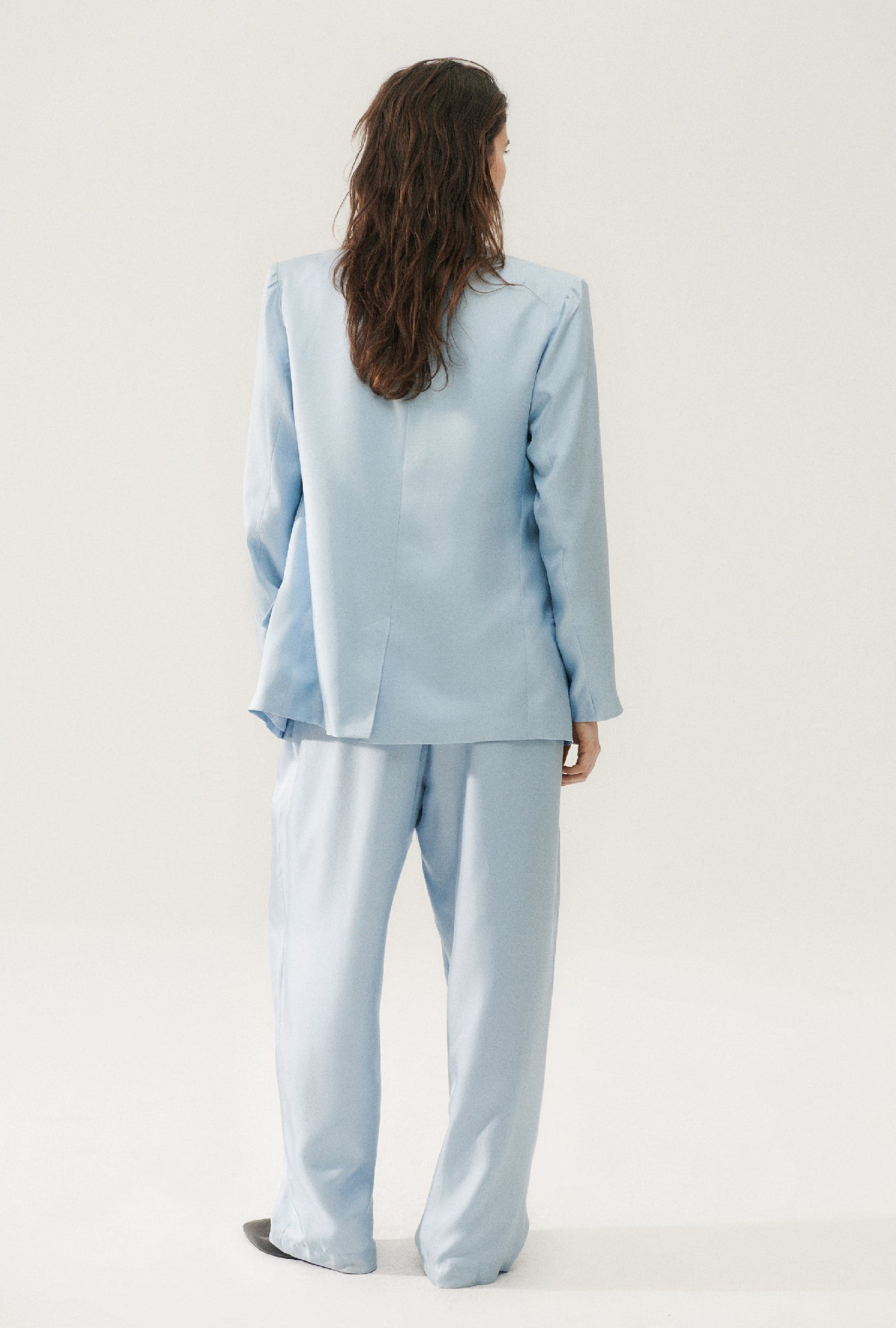 Silk Laundry Twill Miami Blazer (Sky)