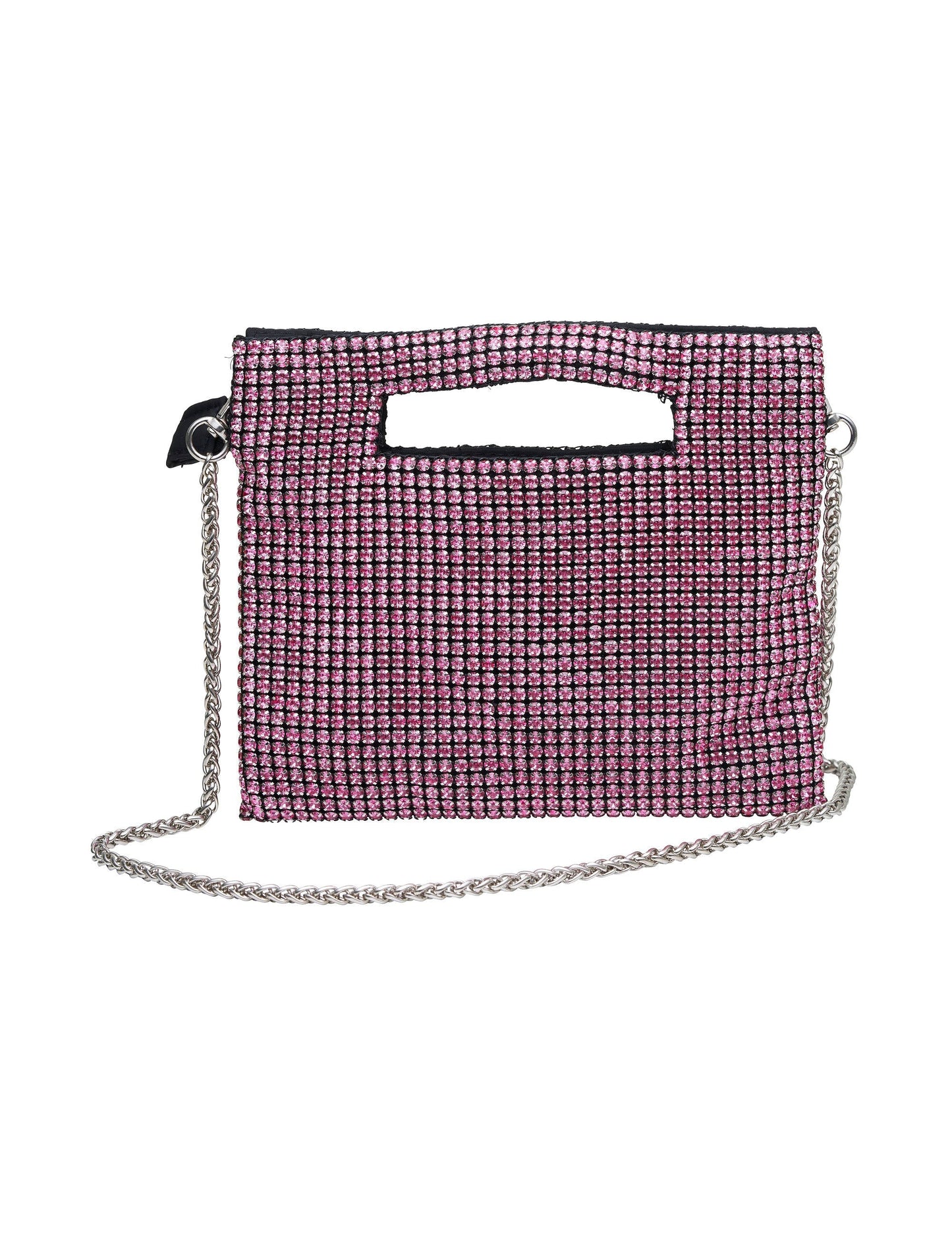 GROUP48 SHIMMER FLAT CLUTCH (Pink)
