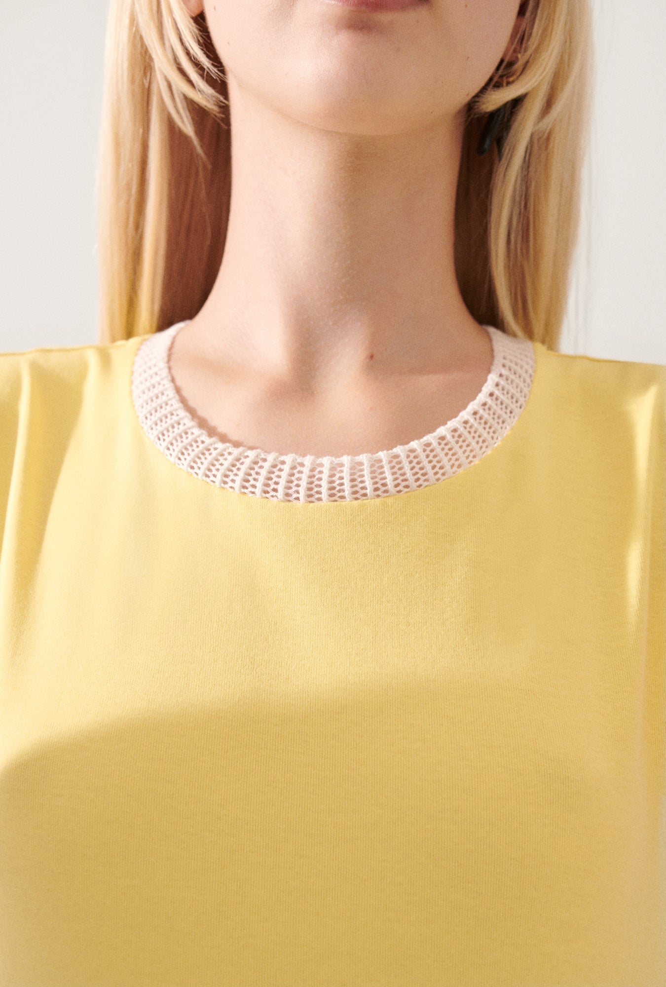 Silk Laundry Crochet Trim Dress (Titanate)